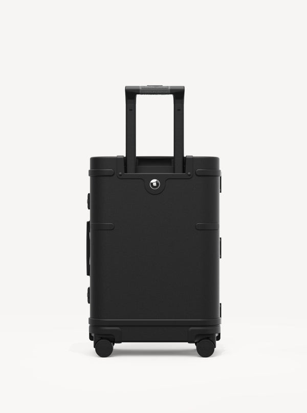 Aluminum Tag Smart Carry-On Plus Black - Samsara Luggage