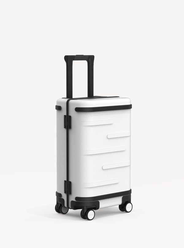 Carry-On White - Samsara Luggage