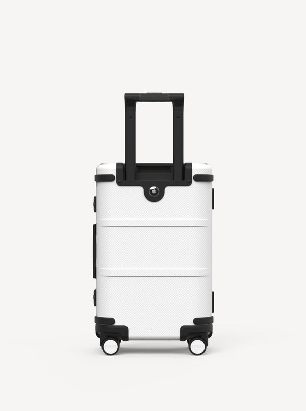 Tag Smart Classic Carry-On White - Samsara Luggage