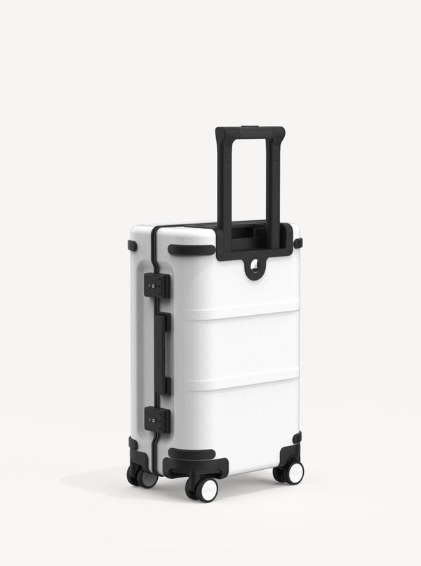Tag Smart Classic Carry-On White - Samsara Luggage