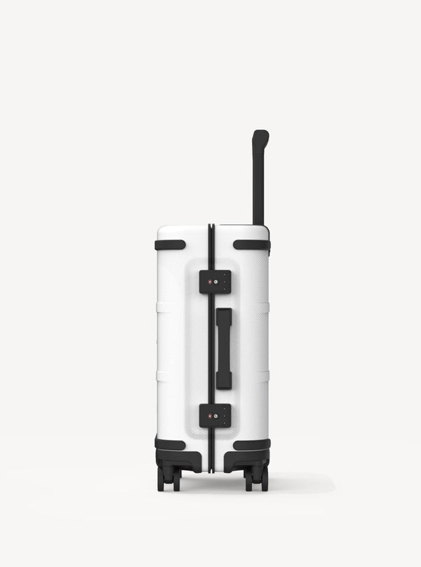 Tag Smart Classic Carry-On White - Samsara Luggage