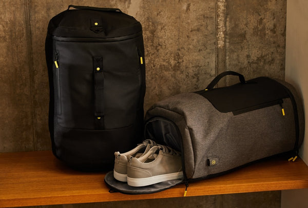 The Convertible Travel Bag Metro Gray - Samsara Luggage