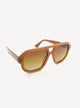 Metro Sunglasses Brown - Samsara Luggage
