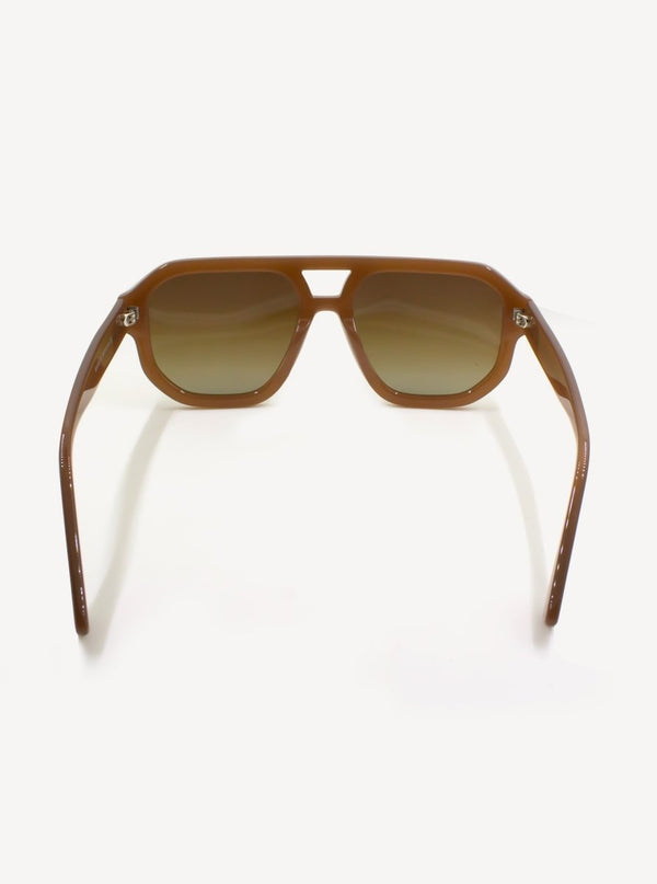 Metro Sunglasses Brown - Samsara Luggage