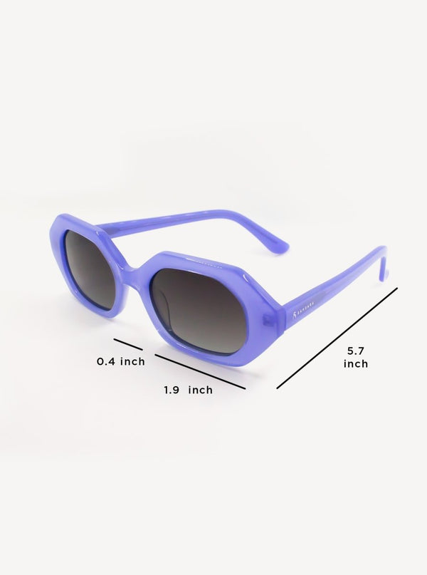 Soho Sunglasses Lilac - Samsara Luggage