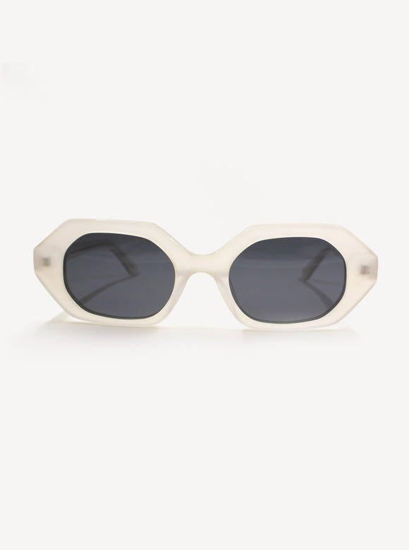 Soho Sunglasses White - Samsara Luggage