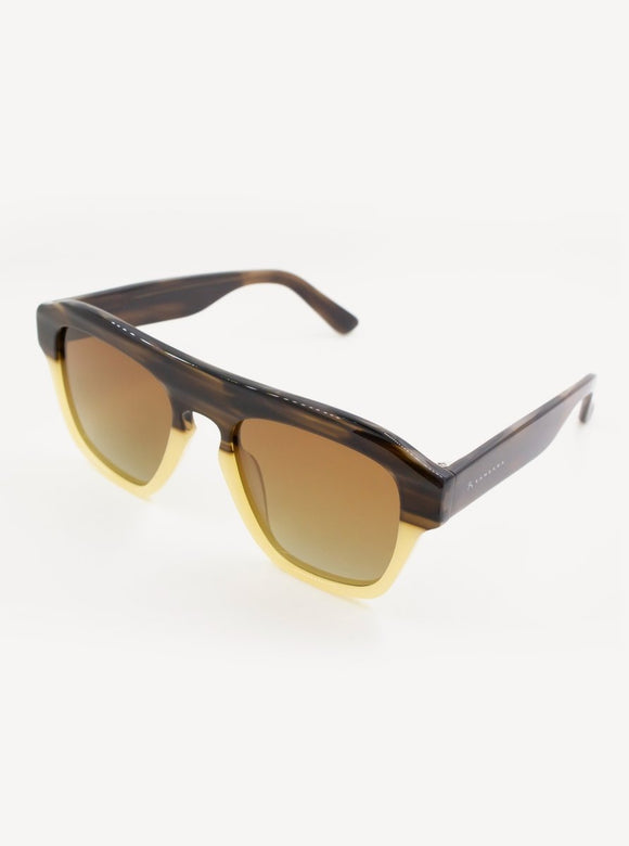 South Street Sunglasses Nude-Black - Samsara Luggage