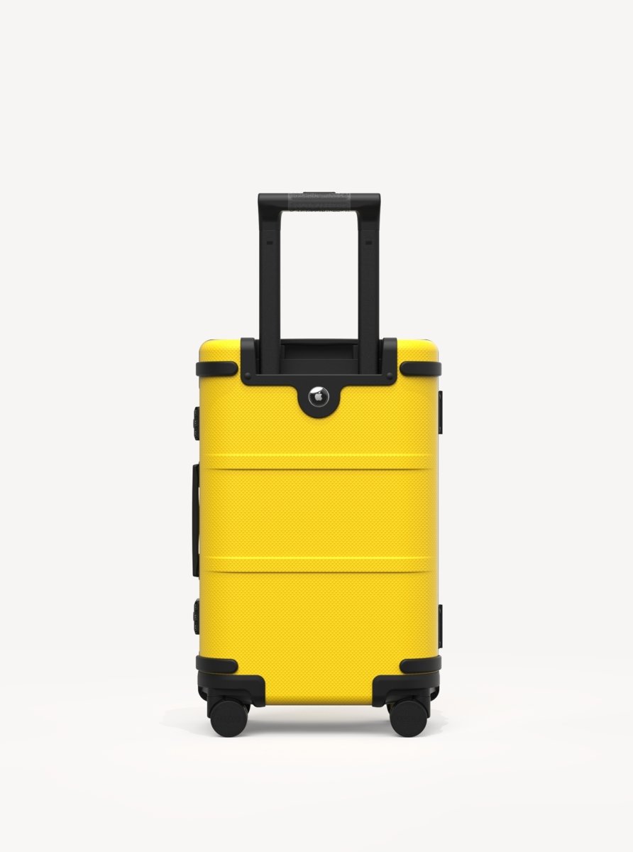 Black and yellow clearance suitcase