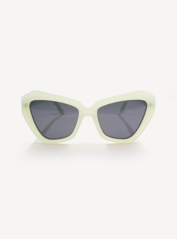 Uptown Sunglasses White - Samsara Luggage