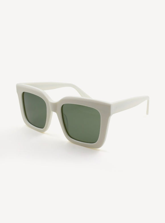 Village Sunglasses White - Samsara Luggage